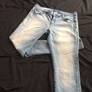 Acid Washed Skinny Jeans